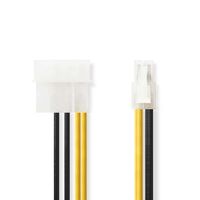 Nedis Interne Voedingskabel | P4 Male naar Molex Male | 0.2 m | 1 stuks - CCGP74340VA015 CCGP74340VA015