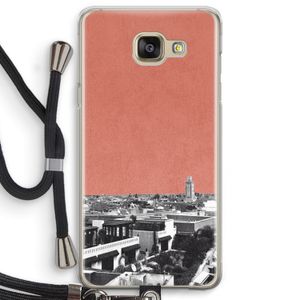 Marrakech Skyline : Samsung Galaxy A5 (2016) Transparant Hoesje met koord