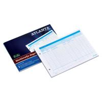 Werkbrief Djois Atlanta A5 dagelijks 50vel | 5 stuks