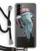 Golden Falcon: Samsung Galaxy S21 Plus Transparant Hoesje met koord