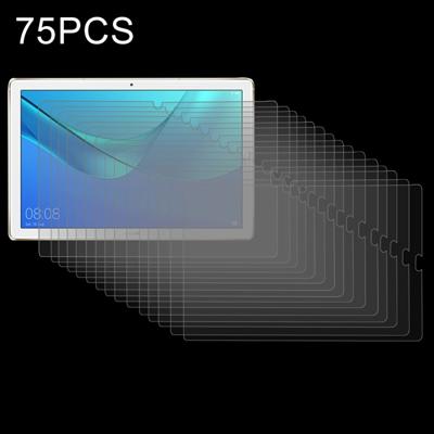 75 pc's voor Huawei MediaPad M5 10.8 0.3 mm 9H hardheid getemperd glas scherm Film