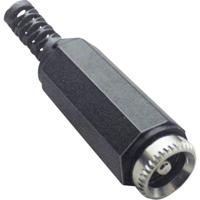 TRU COMPONENTS Laagspannings-connector Bus, recht 3.8 mm 1.1 mm 1 stuk(s)