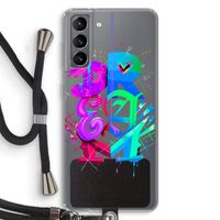 Dream: Samsung Galaxy S21 Transparant Hoesje met koord