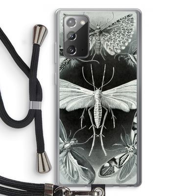 Haeckel Tineida: Samsung Galaxy Note 20 / Note 20 5G Transparant Hoesje met koord