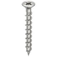 HECO TOPIX-plus scharnierschroeven - platkop RVS A2 - 4,5x40 mm - PZ2 - voldraad - 500 st