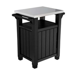 Keter BBQtafel Unity XL Classic - grijs - Leen Bakker