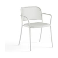 EMU Café tuinstoel met arm matt white