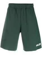 VETEMENTS short Polizei à bords francs - Vert