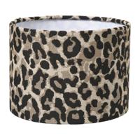 Lampenkap animal klein - bruin/zwart - ø21x15.5 cm Lampenkap animal klein - bruin/zwart - ø21x15.5 cm