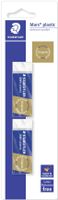 Staedtler Mars 526 50 vlakgum Kunststof Blauw, Wit 2 stuk(s) - thumbnail