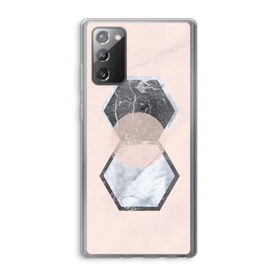 Creatieve toets: Samsung Galaxy Note 20 / Note 20 5G Transparant Hoesje