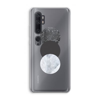 Marmeren cirkels: Xiaomi Mi Note 10 Transparant Hoesje