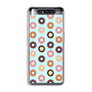 Donuts: Samsung Galaxy A80 Transparant Hoesje