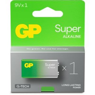GP Batteries Super Alkaline 151426 Wegwerpbatterij 6LR61, 9V