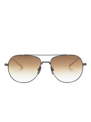 Dita Eyewear lunettes de soleil à monture ronde - Noir