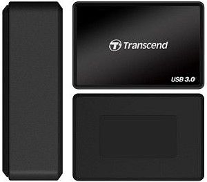 Transcend CFast 2.0 USB3.0 geheugenkaartlezer USB 3.2 Gen 1 (3.1 Gen 1) Zwart