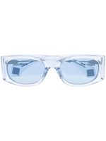 Ambush Eyewear lunettes de soleil transparentes Gaea - Bleu
