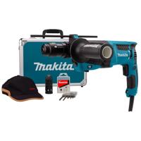 Makita HR2631FT13 Combihamer SDS+ 230V 800W 5-delig in Koffer