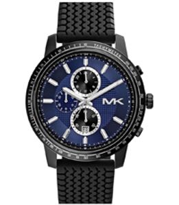 Horlogeband Michael Kors MK8364 Silicoon Zwart 22mm