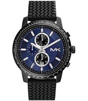 Horlogeband Michael Kors MK8364 Silicoon Zwart 22mm - thumbnail