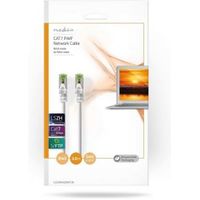 CAT7-Kabel | PiMF | RJ45 Male | RJ45 Male | 3.00 m | Rond | LSZH | Wit | Polybag