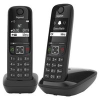 Gigaset AS690R Telefoons 2 Stuks Zwart - thumbnail