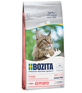 Bozita Large Wheat free Salmon droogvoer voor kat 2 kg Volwassen Kip, Vis