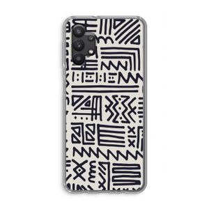 Marrakech print: Samsung Galaxy A32 5G Transparant Hoesje