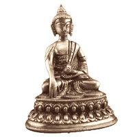 Minibeeldje Boeddha Akshobya (10 cm) - thumbnail