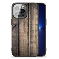 iPhone 13 Pro Houten Print Telefoonhoesje Steigerhout