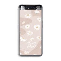 Daydreaming becomes reality: Samsung Galaxy A80 Transparant Hoesje