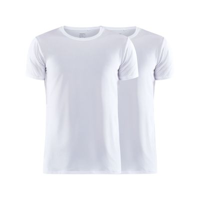 Craft Core Dry Multi T-Shirt 2-Pack heren wit M