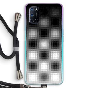 Musketon Halftone: Oppo A72 Transparant Hoesje met koord