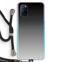 Musketon Halftone: Oppo A72 Transparant Hoesje met koord