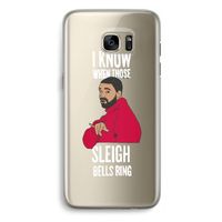 Sleigh Bells Ring: Samsung Galaxy S7 Edge Transparant Hoesje