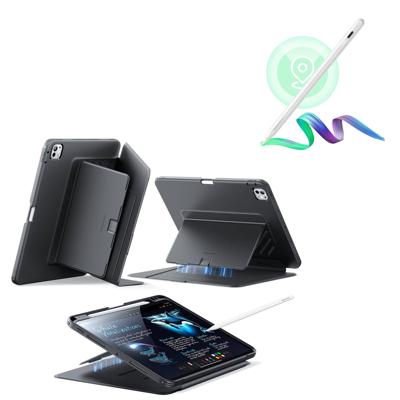iPad Pro 11″ (2024) Flip Magnetic Case with Pencil Bundle - Black