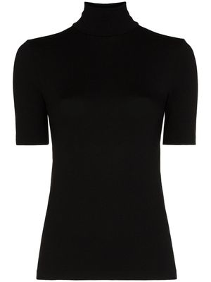 Wolford top Aurora à col roulé - Noir