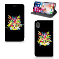 Apple iPhone Xr Magnet Case Cat Color