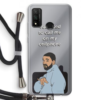 Hotline bling: Huawei P Smart (2020) Transparant Hoesje met koord