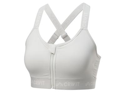 CRIVIT Dames sport-BH (Grijs, L (44/46))