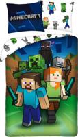 Minecraft Dekbedovertrek Monster Hunter - 140 x 200 cm - Katoen