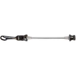 Novatec quick release/snelspanner achteras 135 mm alu zwart