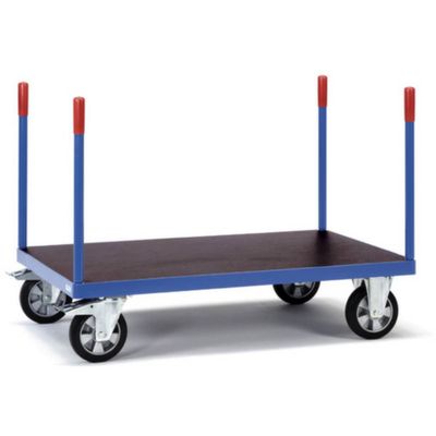 Fetra Hauptartikel 12583 Wagen voor zware belasting Afleider Staal Poedercoating Laadvermogen (max.): 1200 kg
