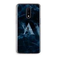 Midnight Marble: OnePlus 7 Transparant Hoesje