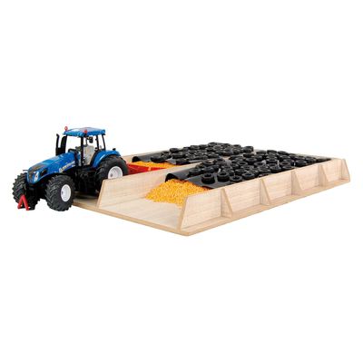 Kids Globe globe sleufsilo hout 1:32