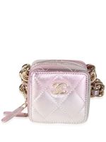 CHANEL Pre-Owned sac porté épaule Coco Punk Cube (2021) - Rose