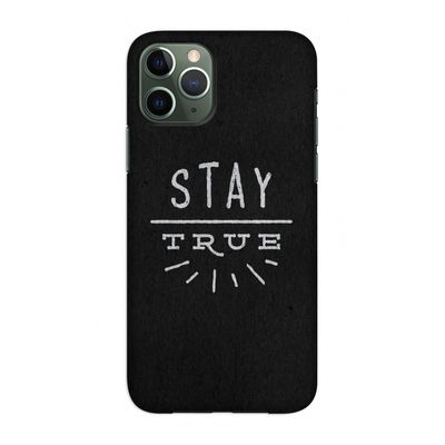 Stay true: Volledig geprint iPhone 11 Pro Hoesje