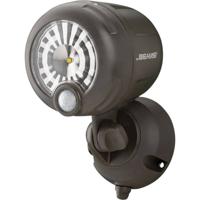 Mr. Beams MB360XT MB360XT-BRN-01-01 LED-buitenschijnwerper met bewegingsmelder Koudwit