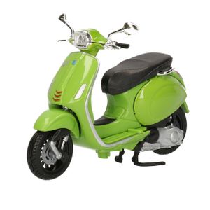 Model scooter Vespa Sprint 150 ABS 2018 groen schaal 1:18 10 x 5 x 7 cm   -