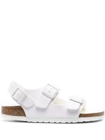 Birkenstock sandales Milano BS en cuir - Blanc